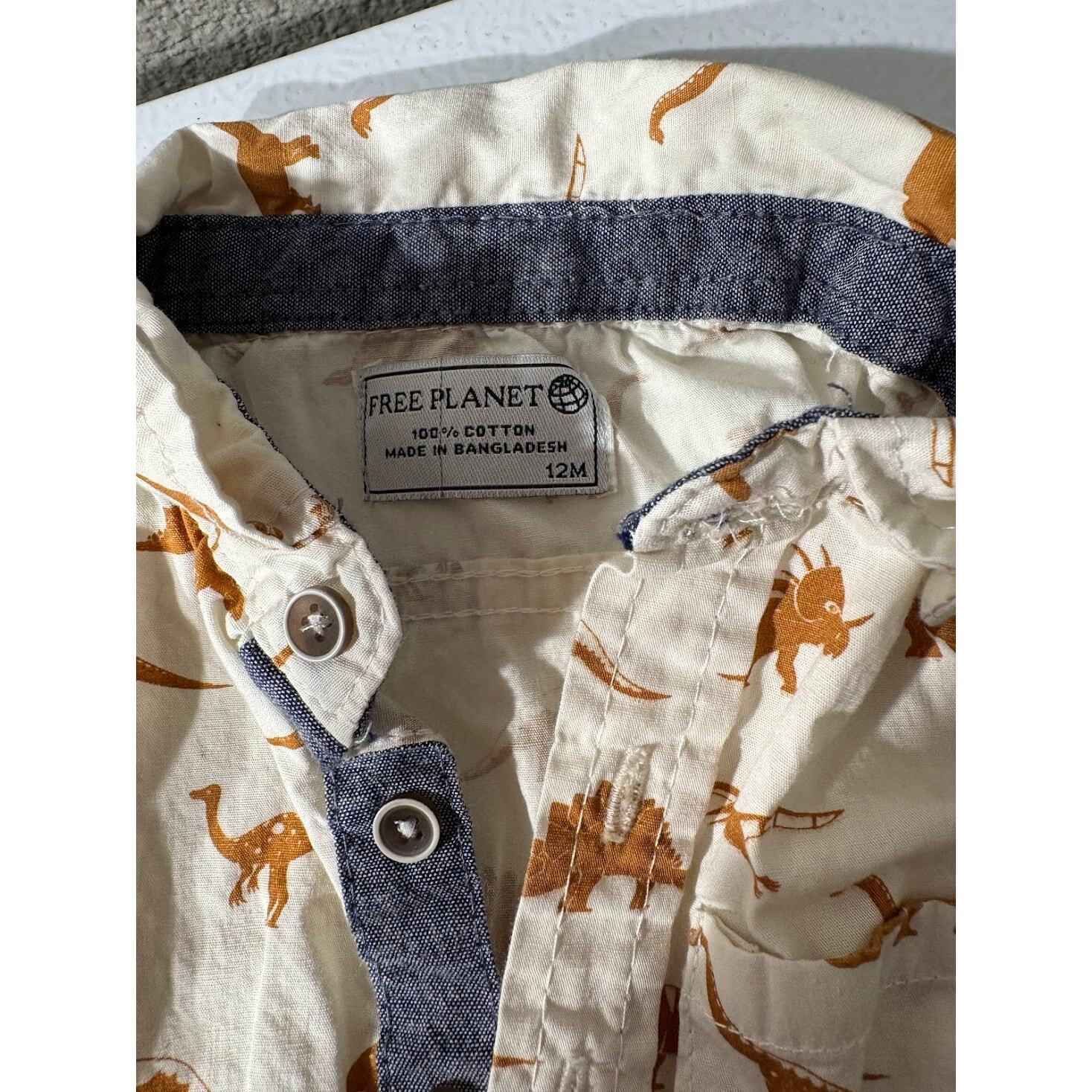 Boys Outfit – Free Planet, Zara – Size 12mo