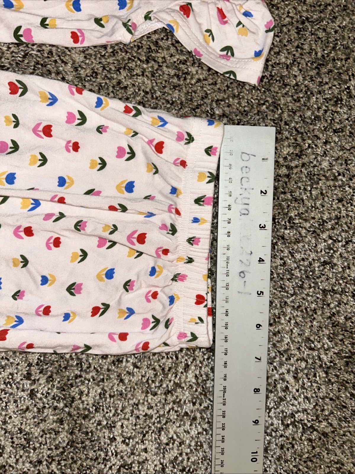 Milkberry Rayon of Bamboo Tulip Bodysuit & Pants Jogger Set/Outfit 3-6 Months