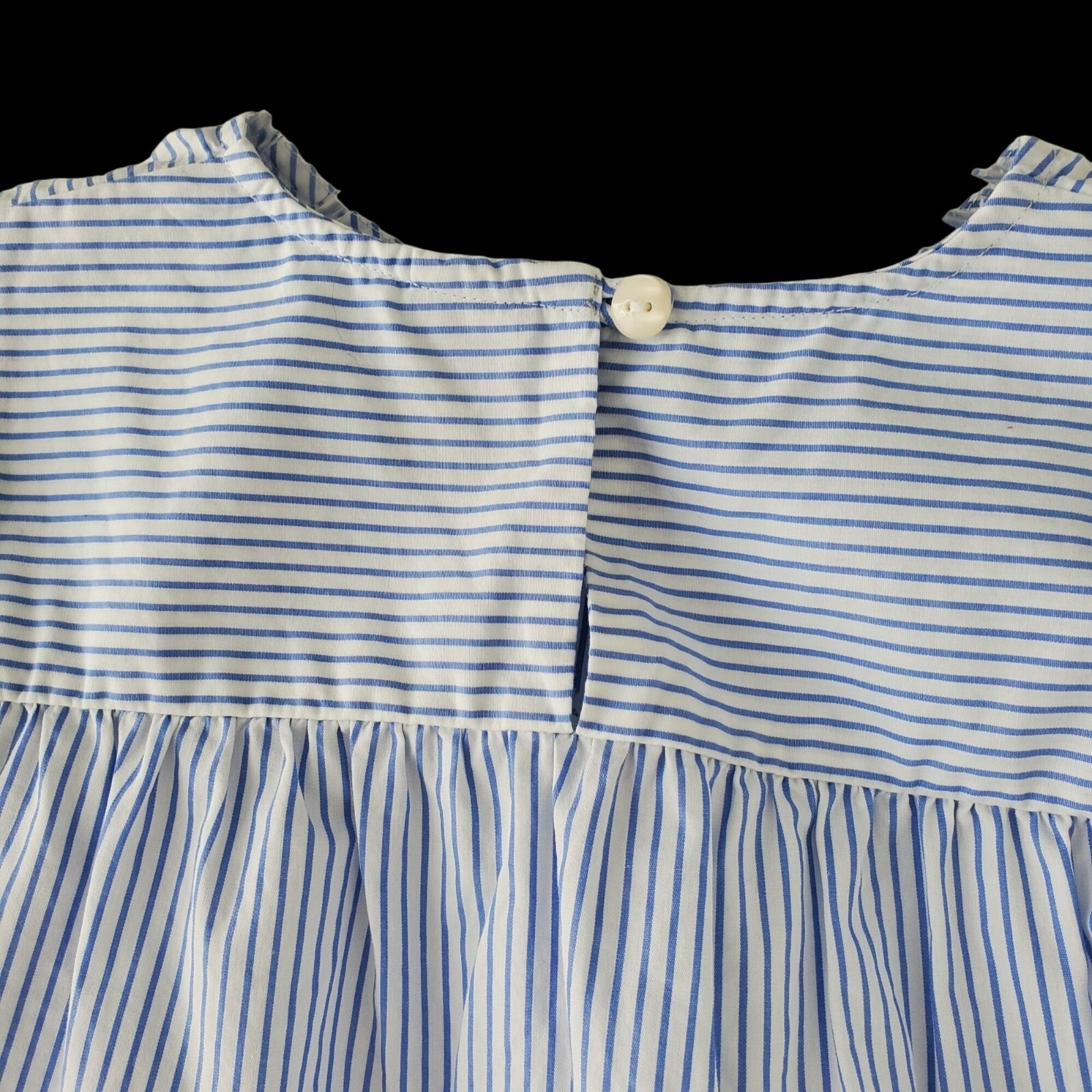Tucker Tate Dress + Something Navy Top Baby Girl 24 Mo Blue White