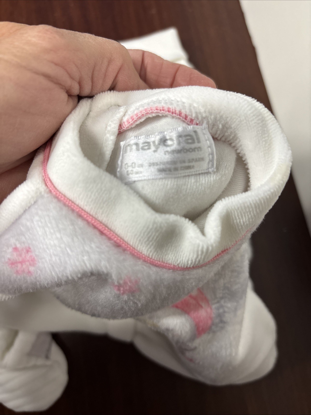 Baby Girl Clothes New Mayoral Newborn White Pink Penguin Outfit See Description