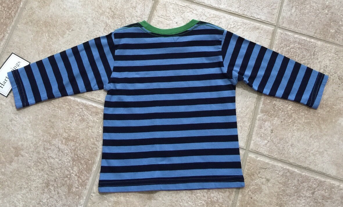 NEW Hartstrings Boys Long Sleeve Shirt Top And Pants Set Whale Blue Green 24M