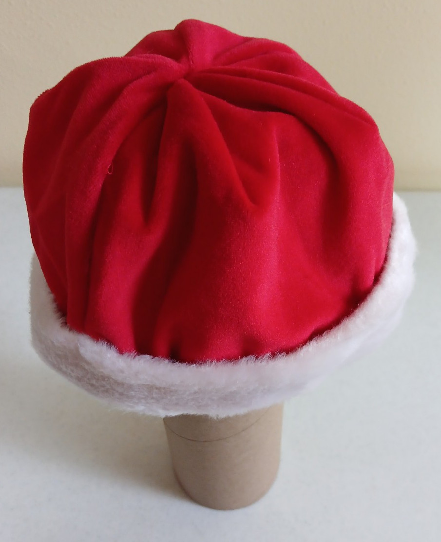 Cuddle Bear 3pc Christmas Set: Red w/White Faux Fur Dress/Top, Pants, Hat, 18 mo