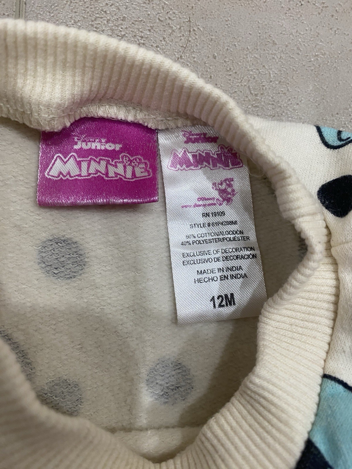 Disney Minnie Mouse Toddler Girl Bundle 12M 2T Outfits Lot 5 Pieces