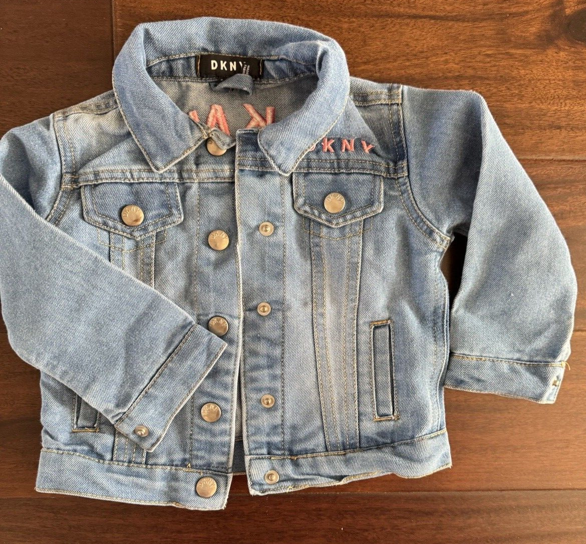 Girls toddler 3t Denim Bundle 3 jeans jacket dress DKNY 7mankind J simpsom
