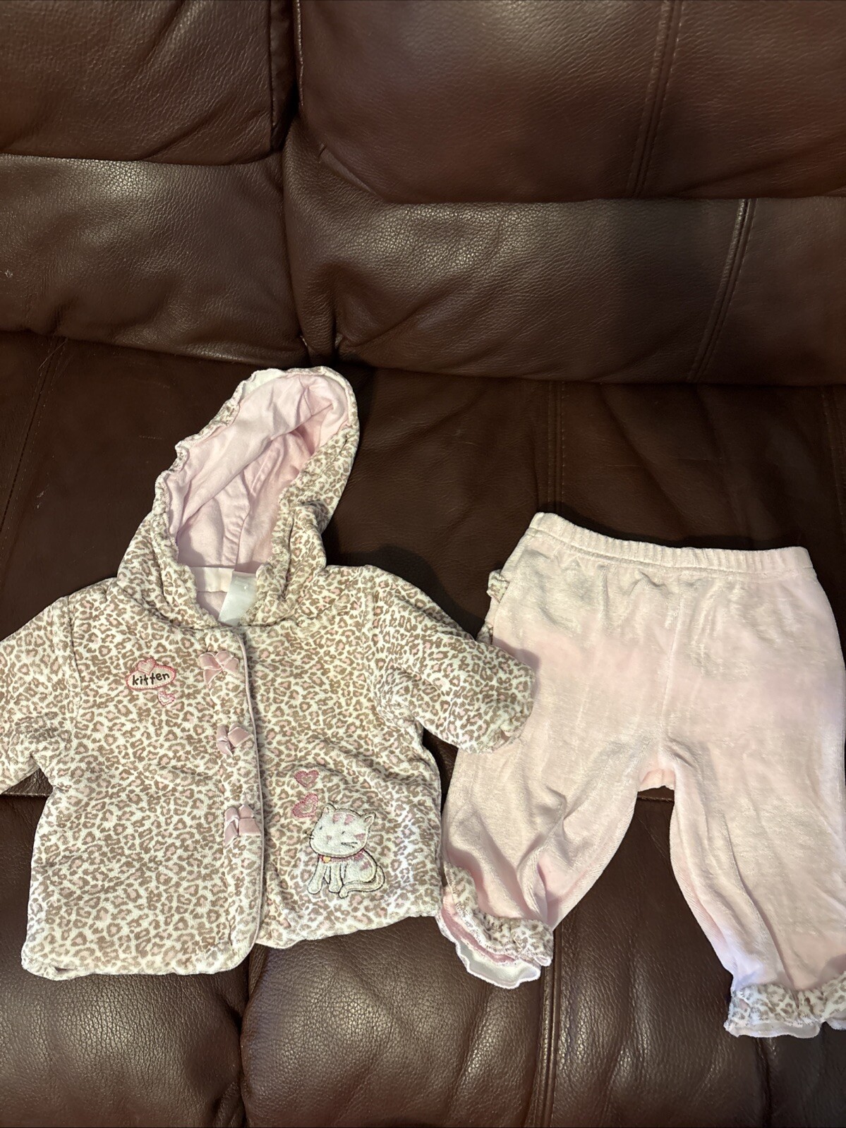 infant girls size 0-3 months Jacket And Pants Set