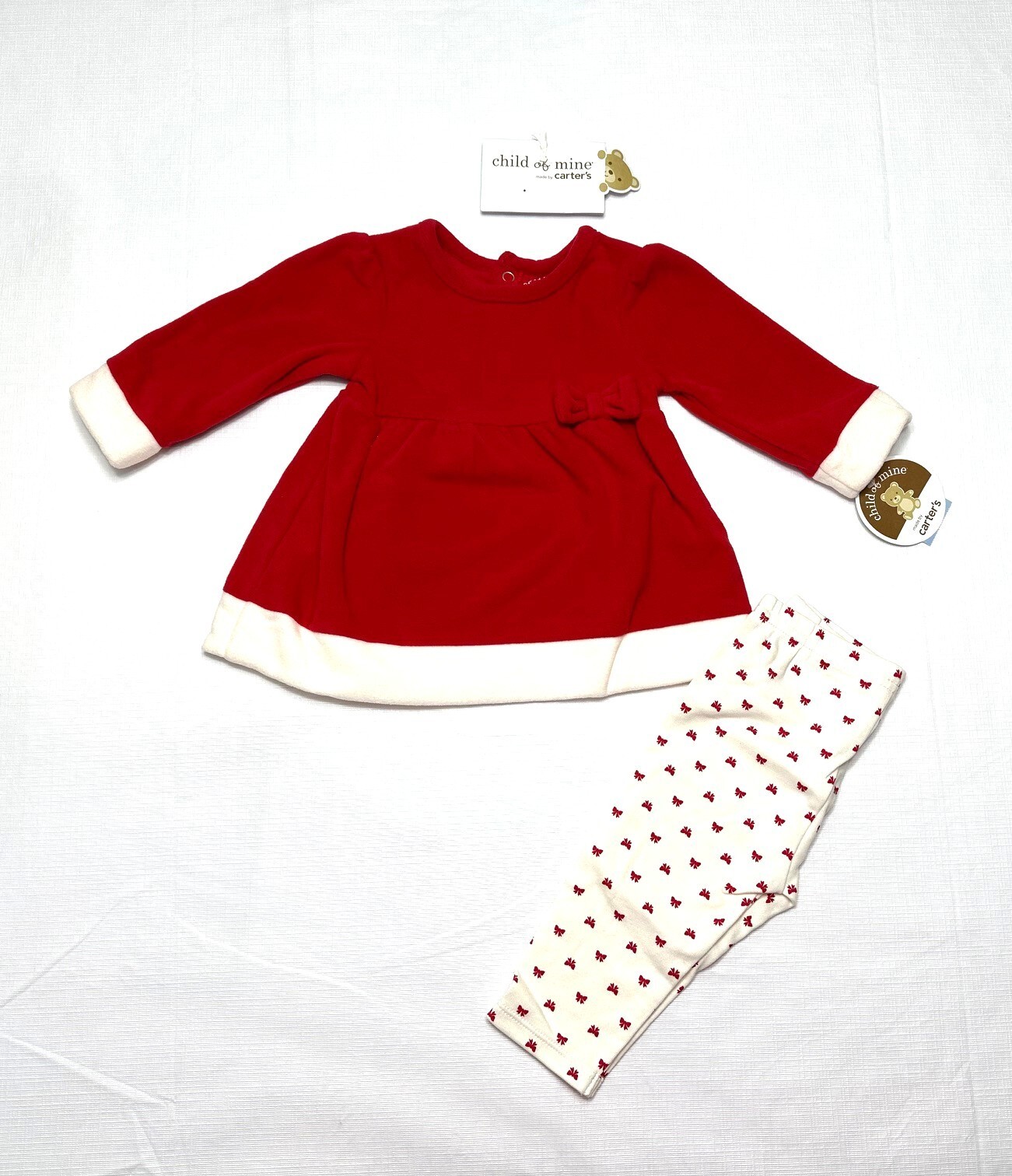 Infant Girls Christmas or Everyday Outfit-3-6M, 6-9M