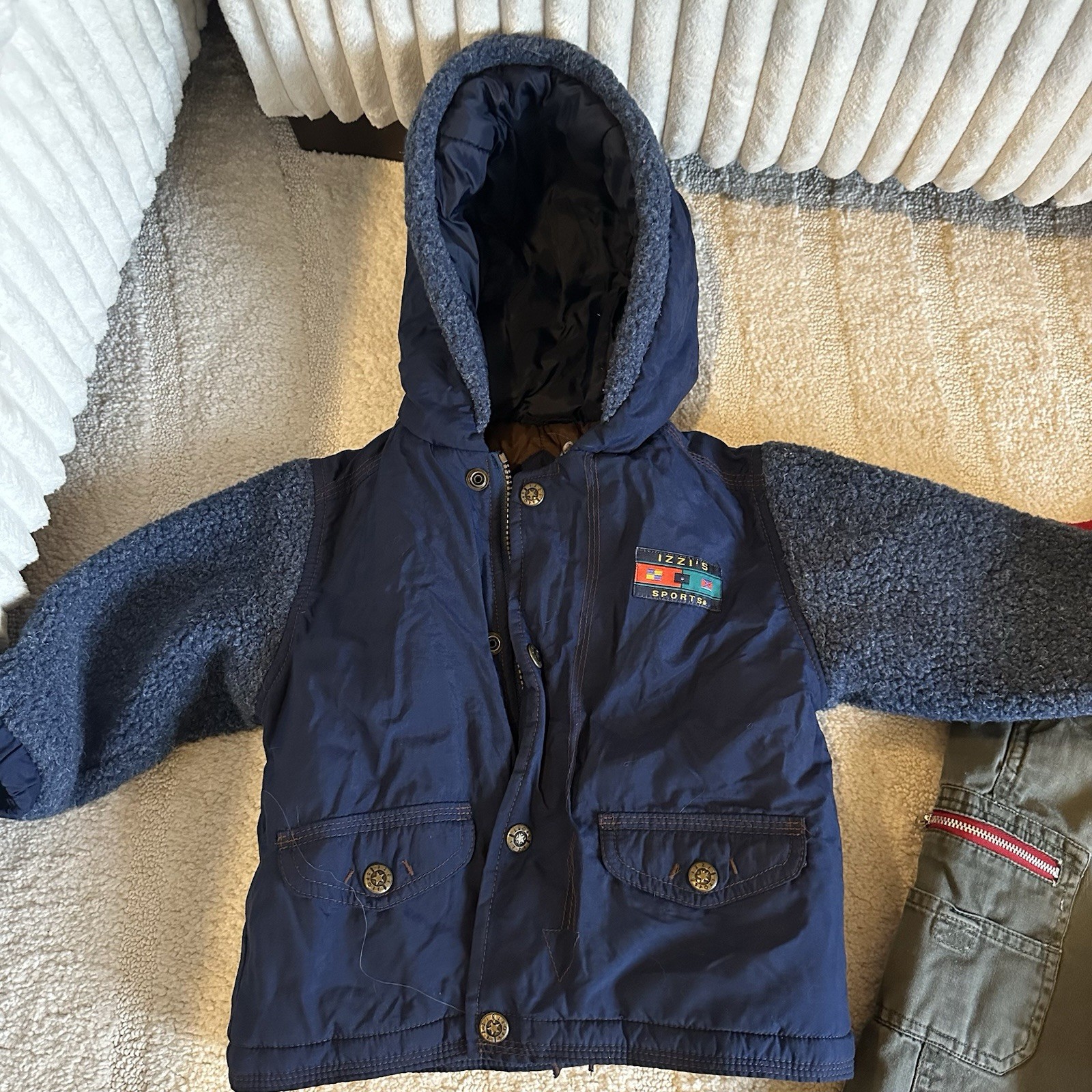 Baby Boy Size 24M Toddler Clothing Bundle Set 4 Items Vintage Denim Overalls EUC