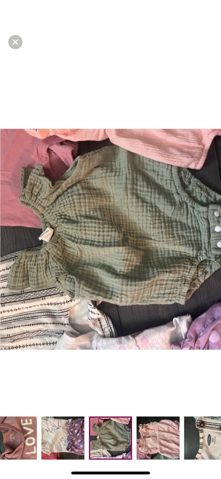Baby girl Set Newborn to 0-3 months Cute outfits lot of 8 pieces Summer