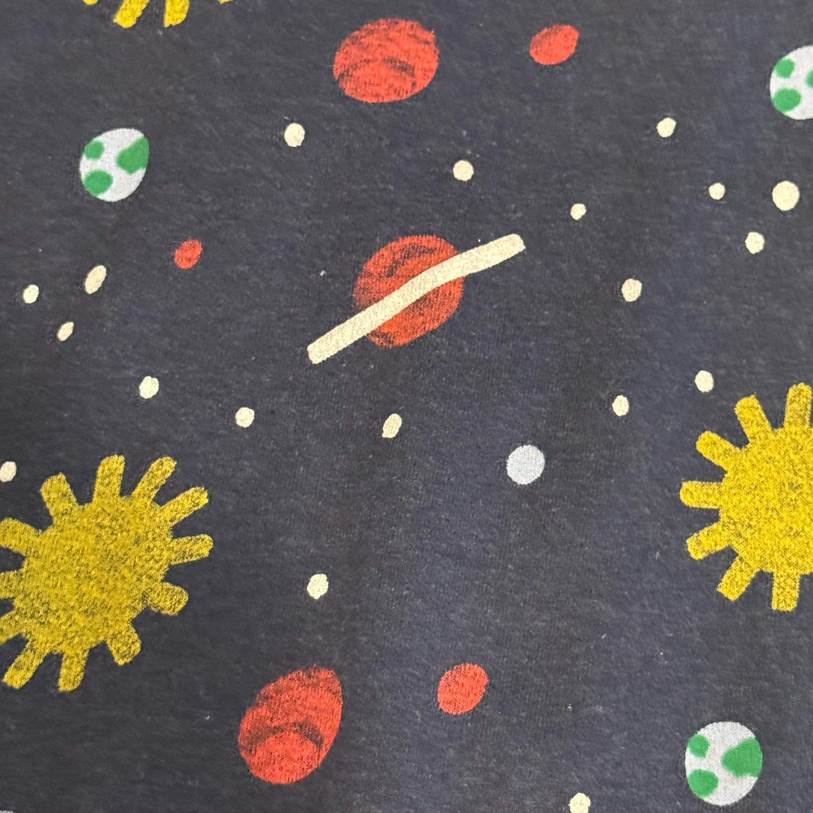 Monica + Andy Baby Boy Organic Cotton Bodysuit Pant Set Outer Space Newborn NWT