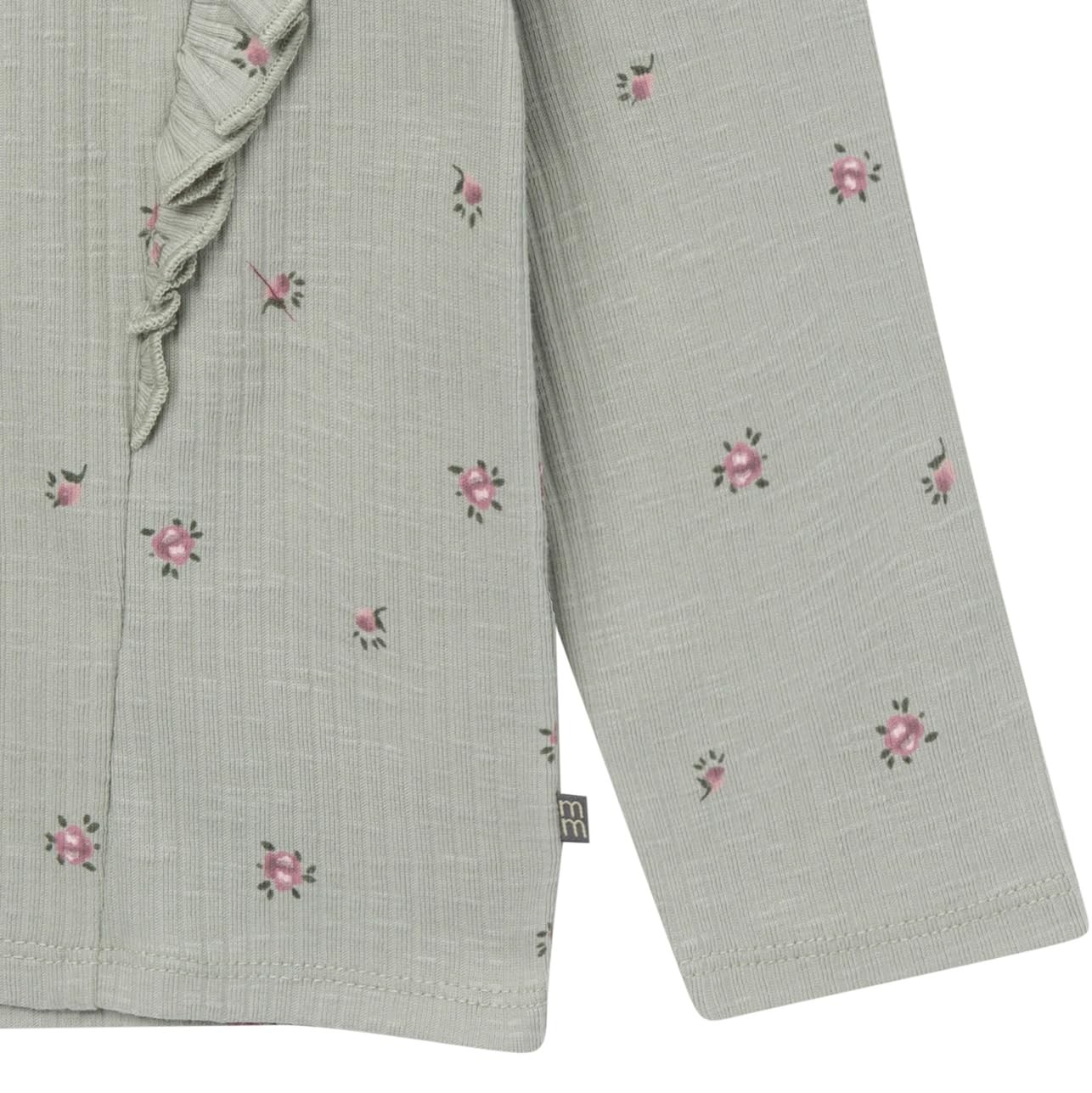 Baby Girls’ 4-Piece Set (2 Long Sleeve Tops & 2 Legging Pants), Blue and Gree…