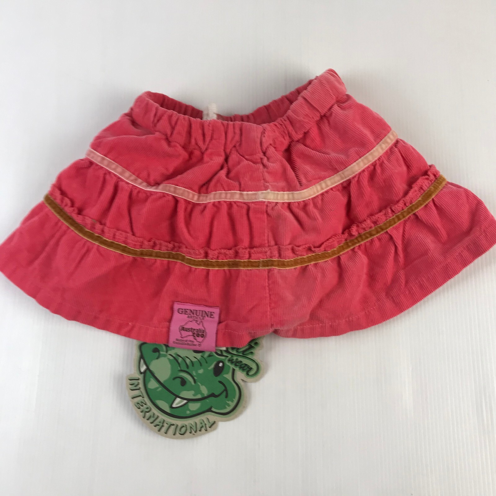 Bindi Wear 2008 Pink Skirt With Inside Pants 3 Monsters Size 3 MTH New Old Stock