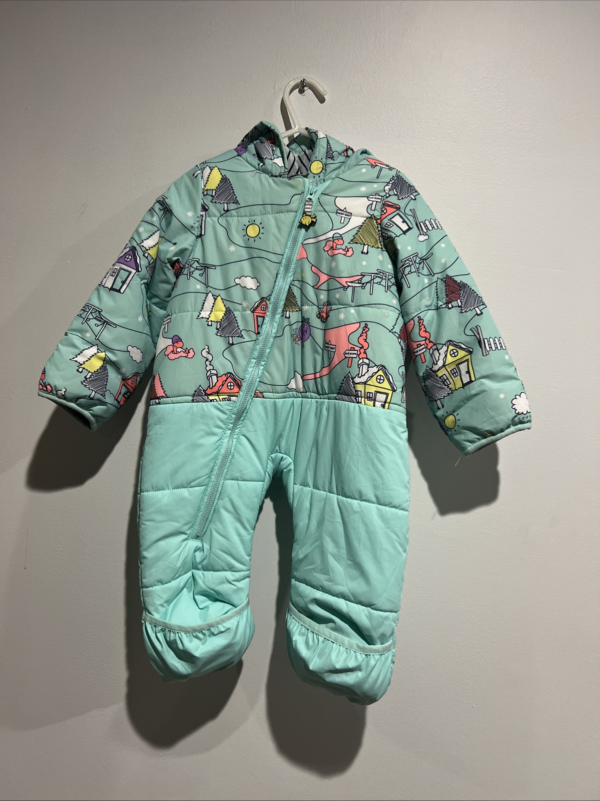 Roxy X Little Miss Sunshine Winter Snowsuit Jumpsuit Ski Outfit Baby Size 12M
