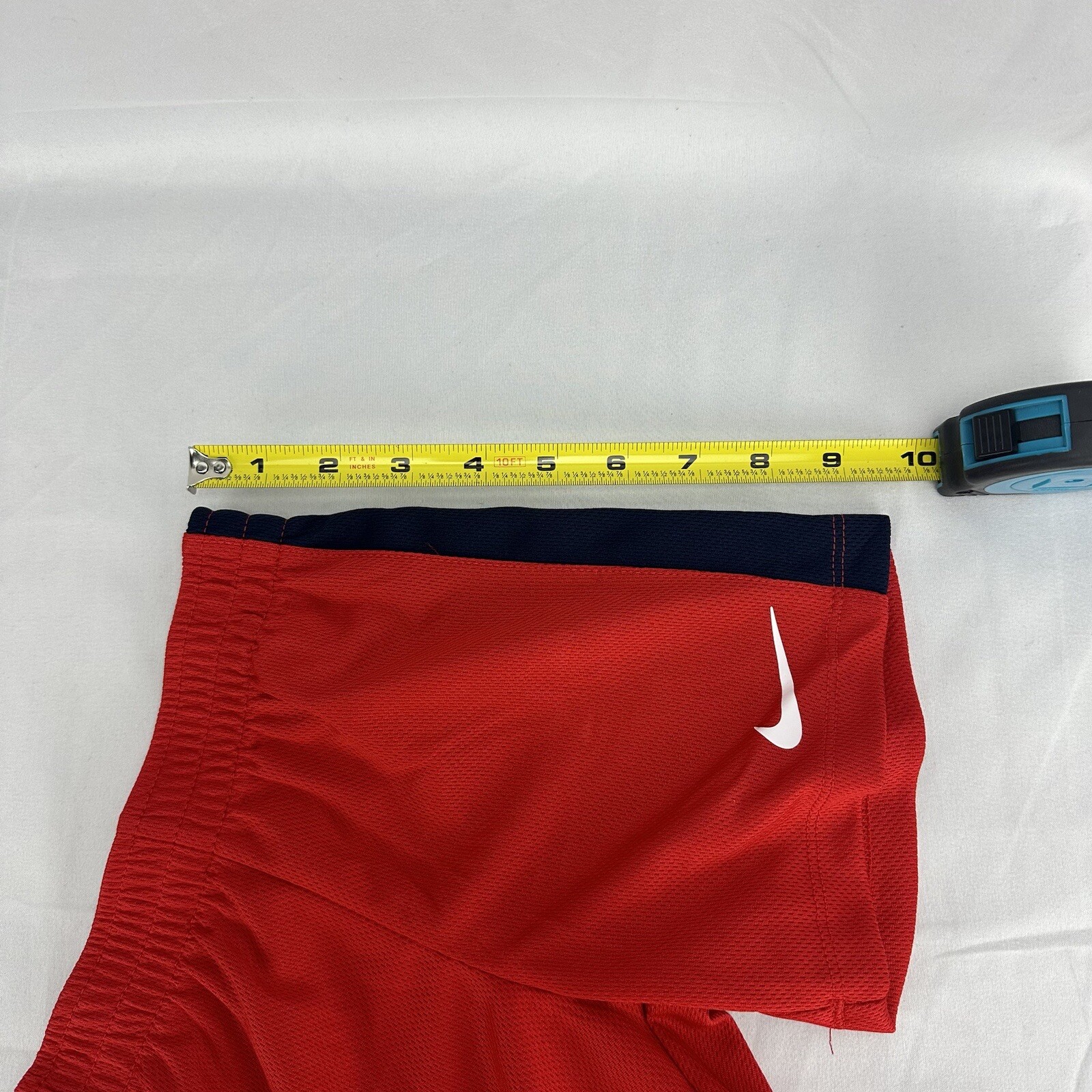 Nike Boy Dri-FIT 2-Piece Shirt & Shorts Set White/Red/Navy Size 24 M Activewear