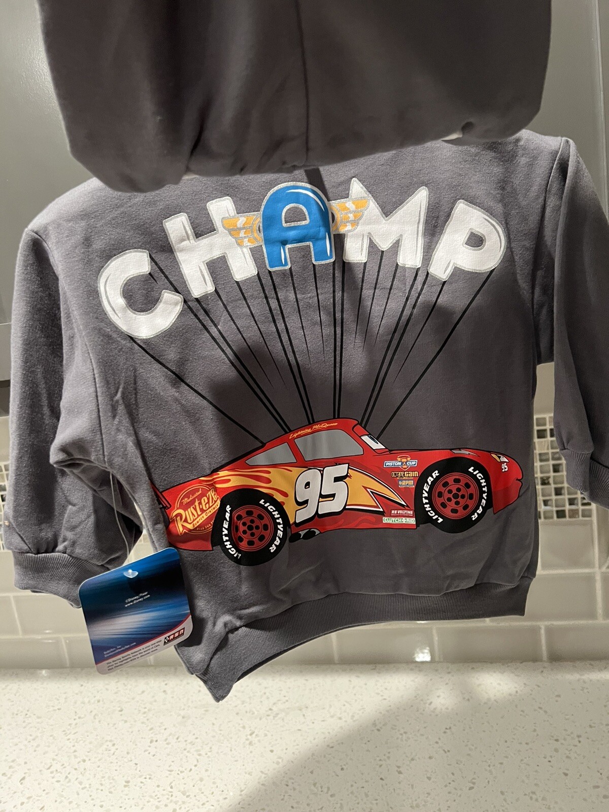 Disney Cars Lightning McQueen Sweatshirt & Pants Set- Size 2T