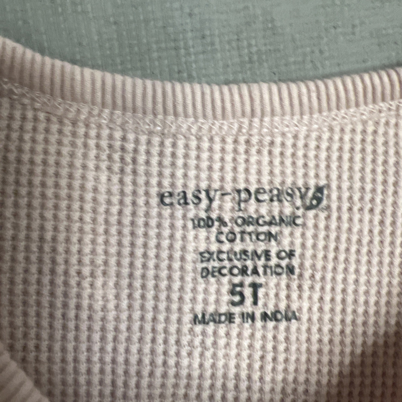 Easy-peasy- Little Girls Two Pieces Pink Short Sleeve Set- Size 1-6months