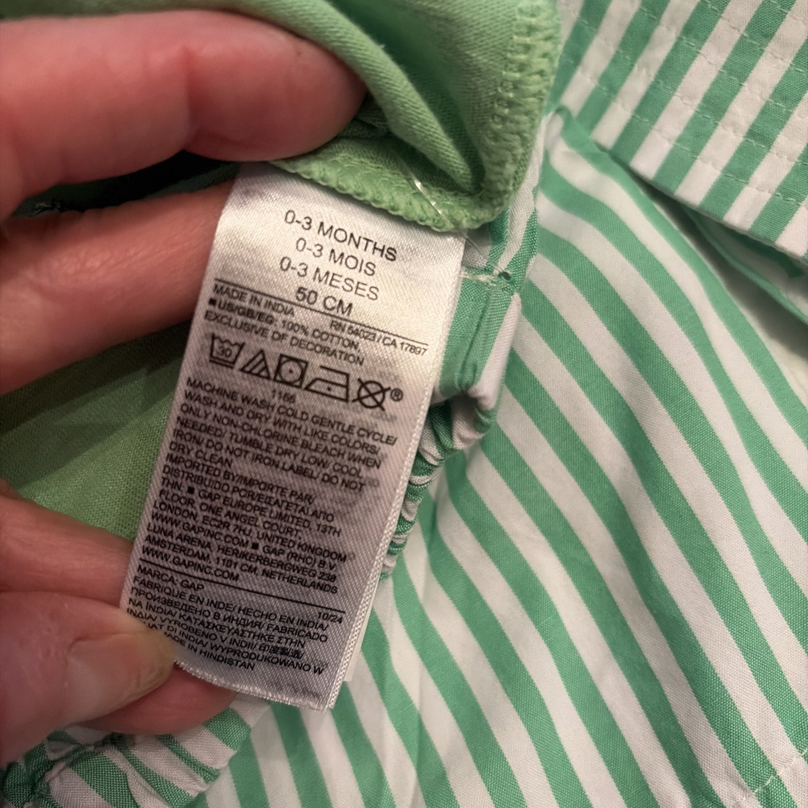 Baby Gap Boy 3 Piece Set Green Tree Frog SZ 0-3 Mos NWT $49.95