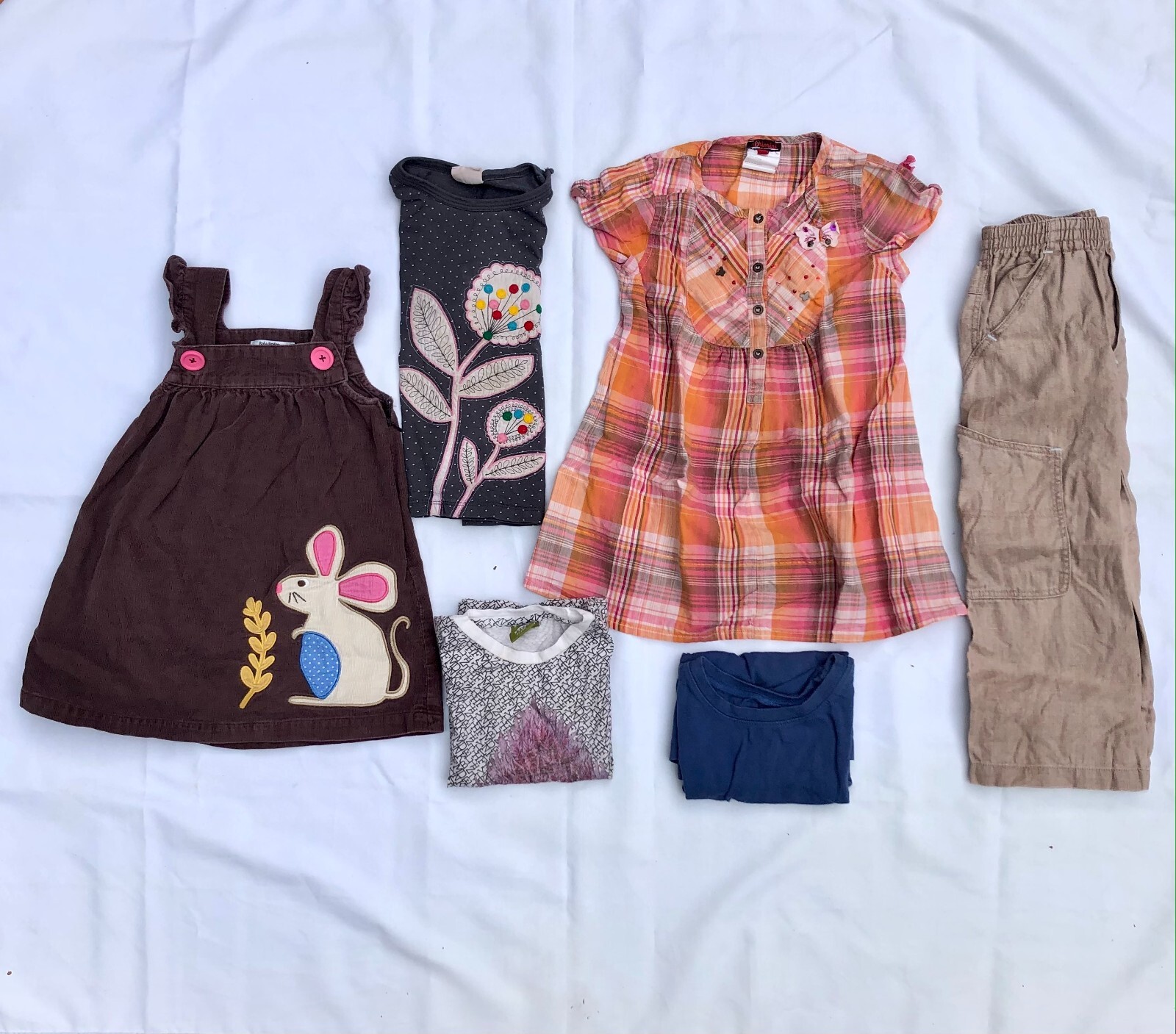 Catimini Baby Boden Girls 3T Spring Bundle Toddler Outfits
