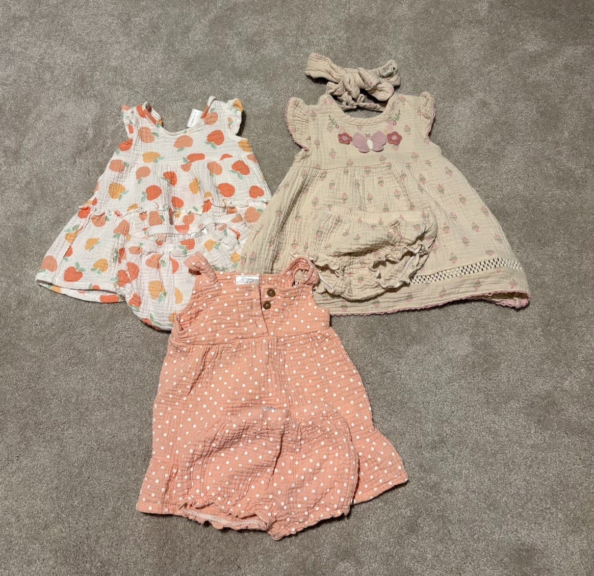 3-6 Month Girl Set, 16 Pieces