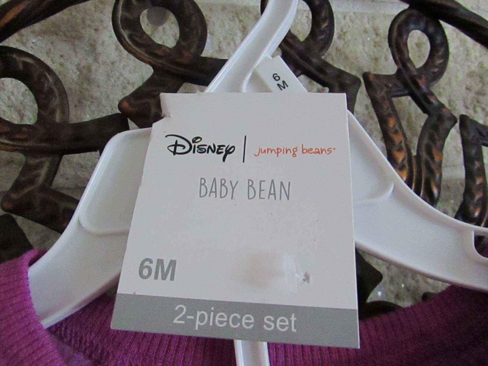 Disney Jumping Beans The Aristocats Marie Sweatshirt & Pants Fleece Set, 6M NWT