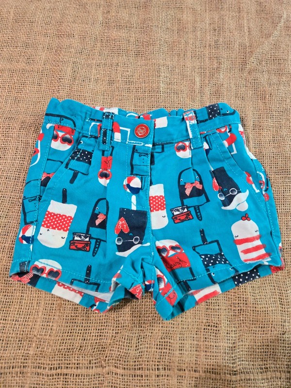 RETRO KITSCH | Next Baby Boy Ice Lolly Shorts (6-9m)