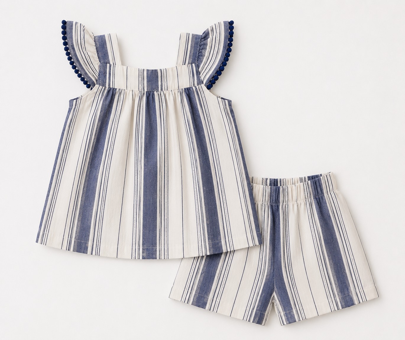 Carter’s Baby Girls’ 2-Piece Striped Linen Tank & Short Set 9 Months