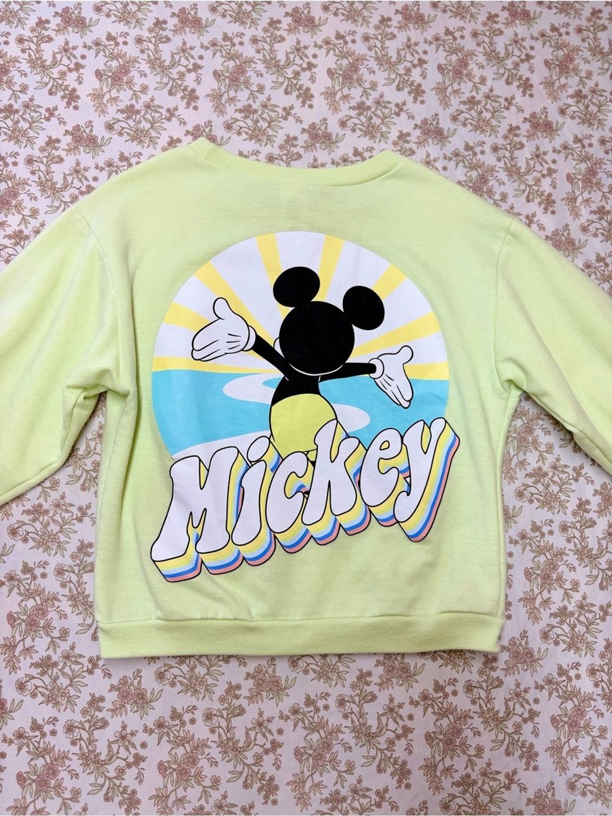 Mickey Mouse Lime Mint Green Kids Fun Matching Set 5