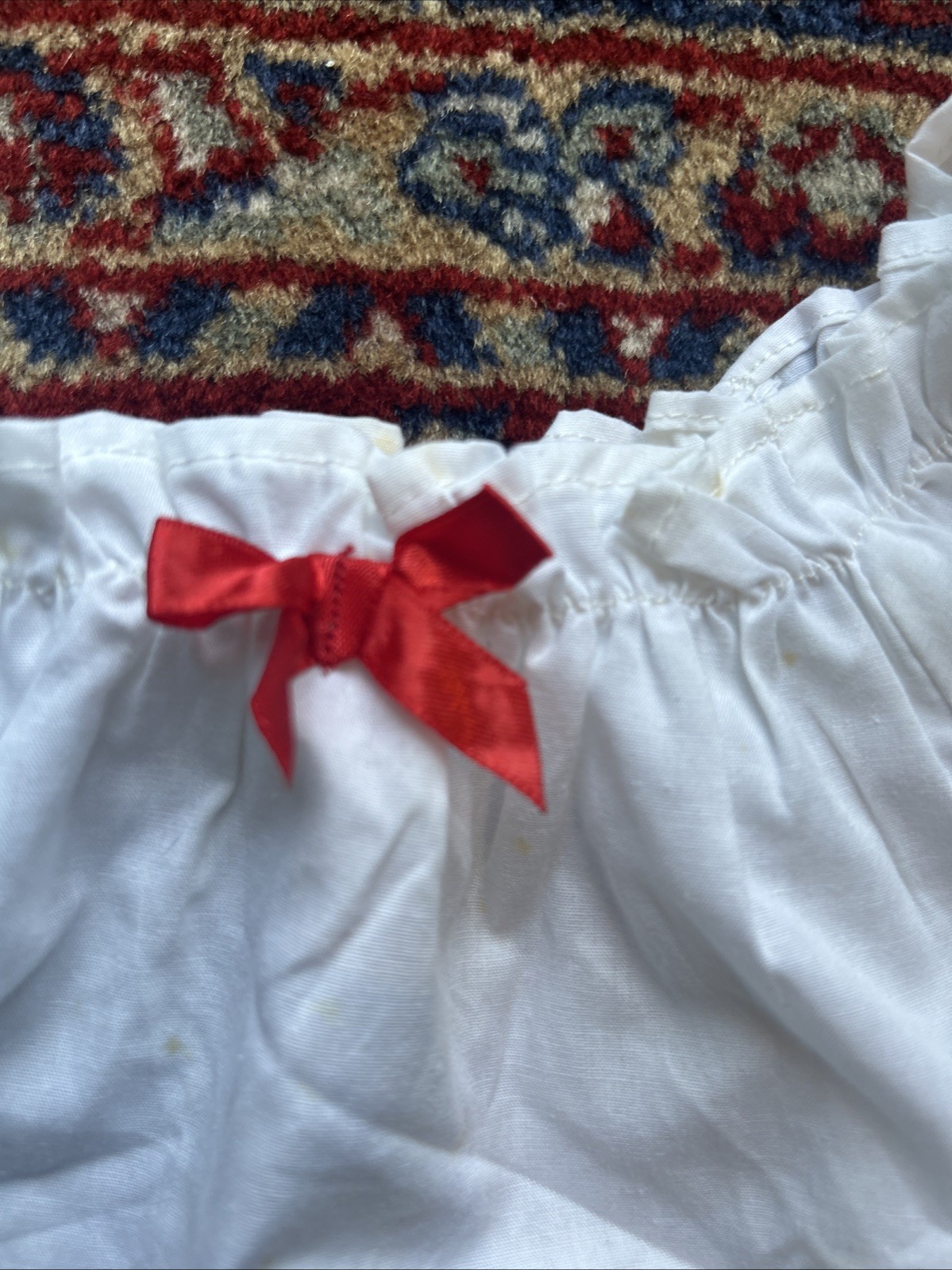 Vintage Babyfair 24 months Baby Girl Strawberry 2pc Top Bloomers Outfit