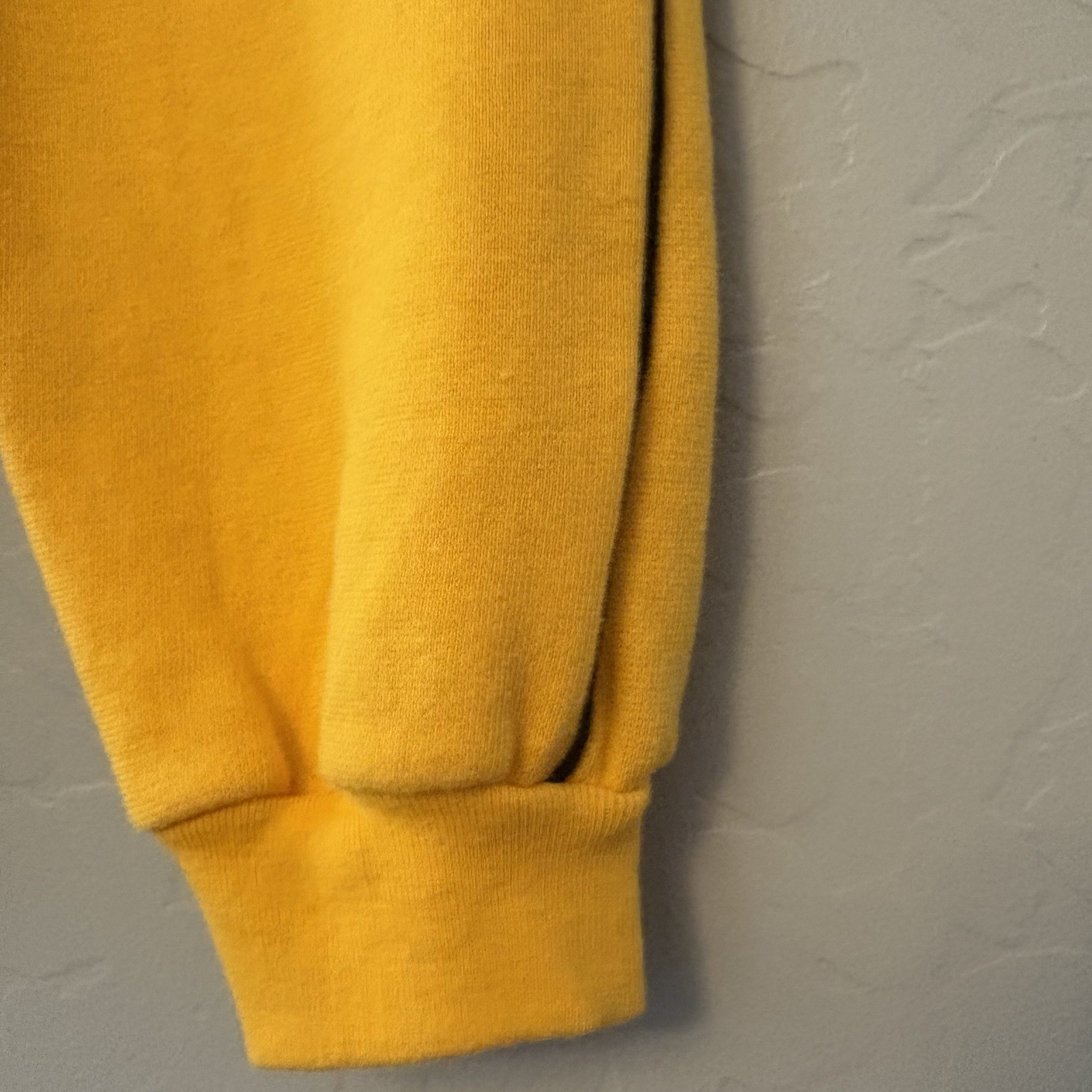 Babyfair vintage puffy taxi cab yellow checkered two piece baby sweatsuit 24 mon