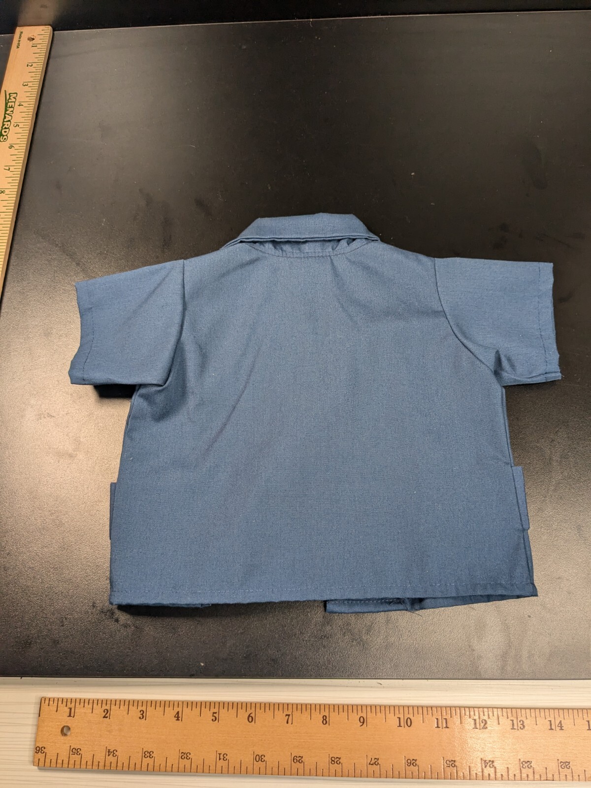 Vintage Little Bitty 2 Piece Nautical Sailor Suit Size 18 Months Blue White Gold