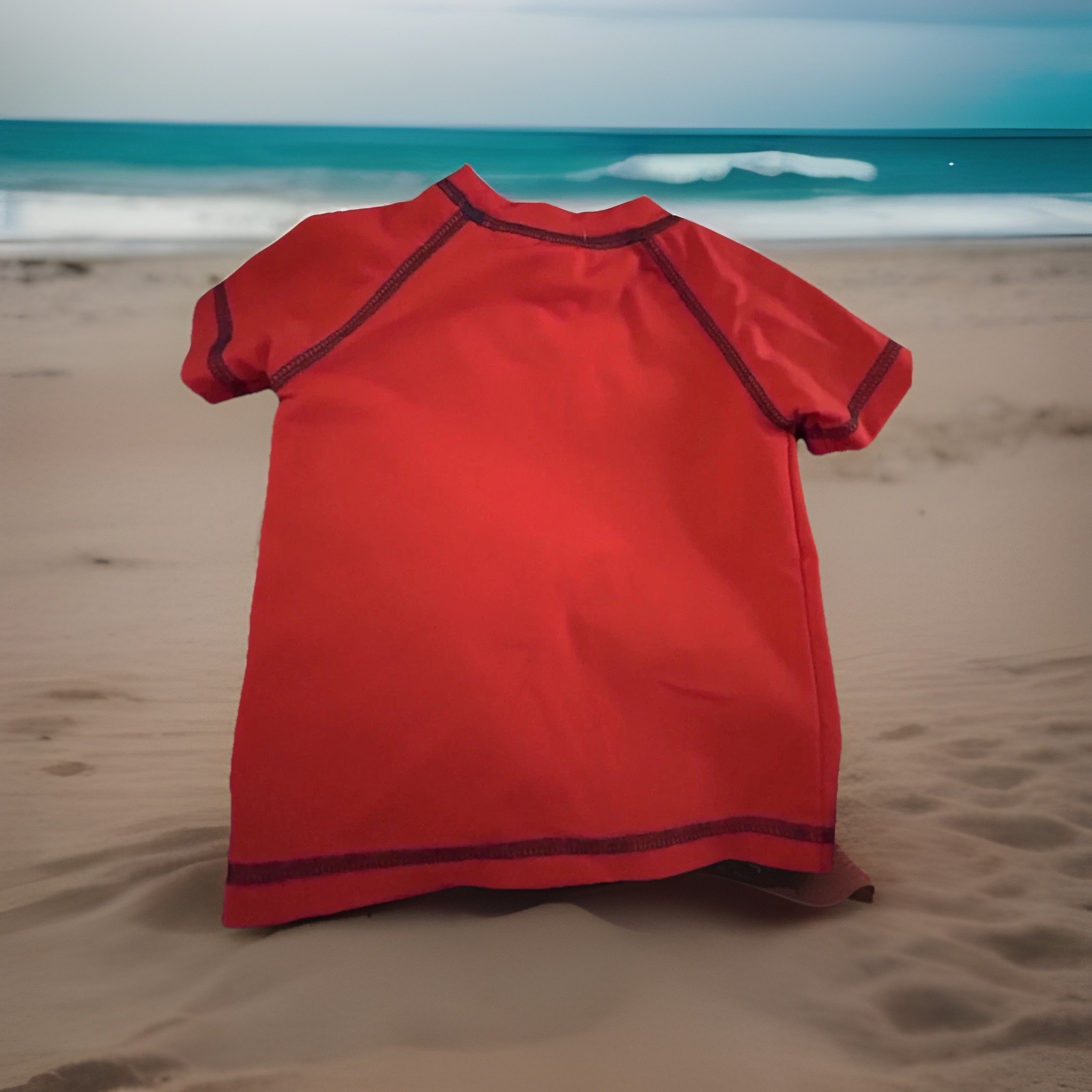 Baby Gift Set “Little Firecracker” Beach Short set 9-12 months, Summer Baby