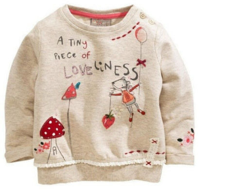 2Pcs Toddler Infant Girls Outfits Long Sleeve Tops +Denim pants Kids Clothes Set