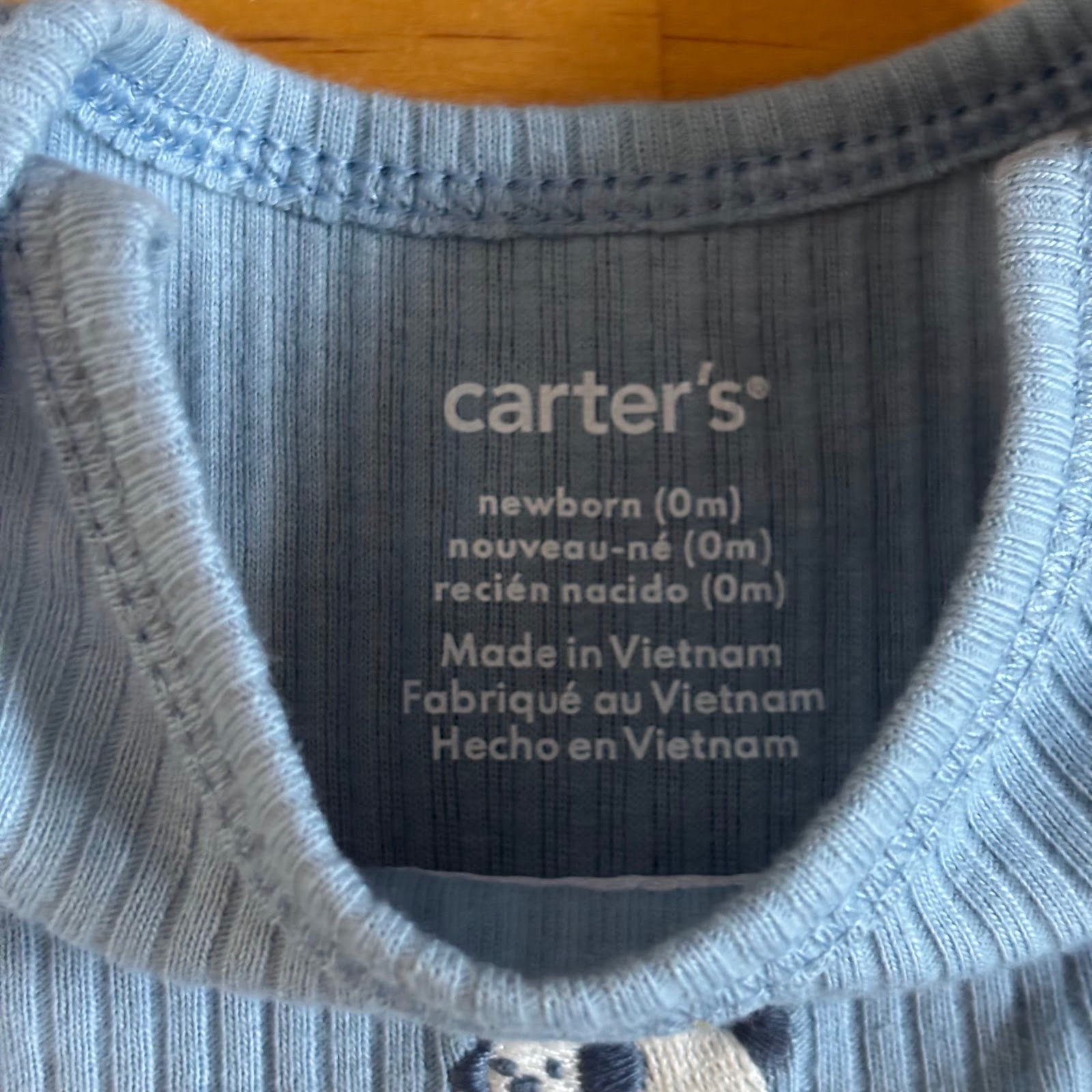 NWOT Carter’s Newborn Puppy Ribbed Outfit Bodysuit and Pants