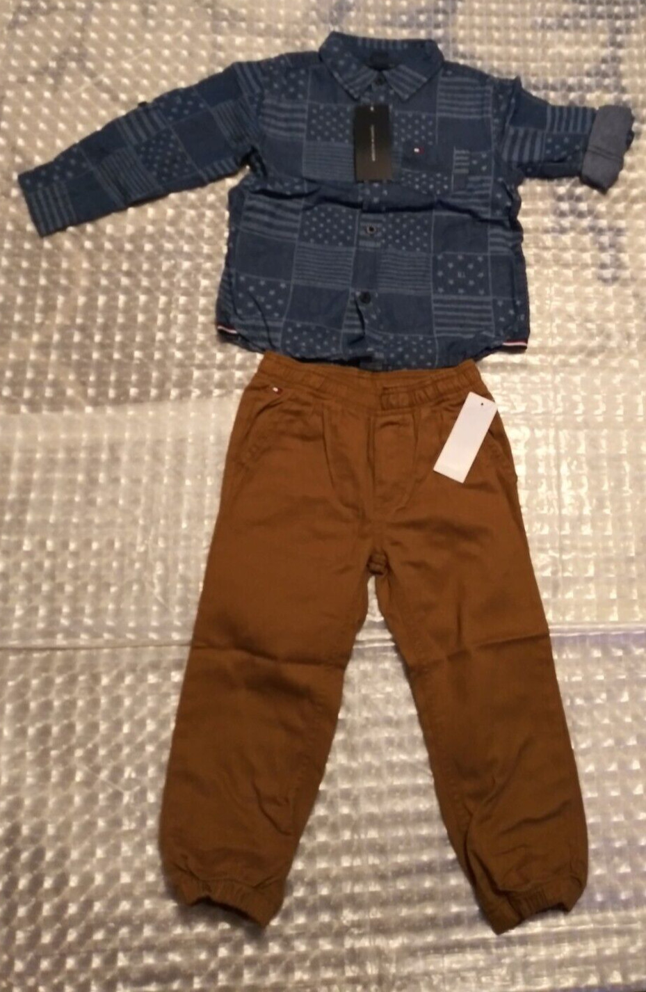 Tommy Hilfiger Size 3T Outfit Shirt & Pants See Description