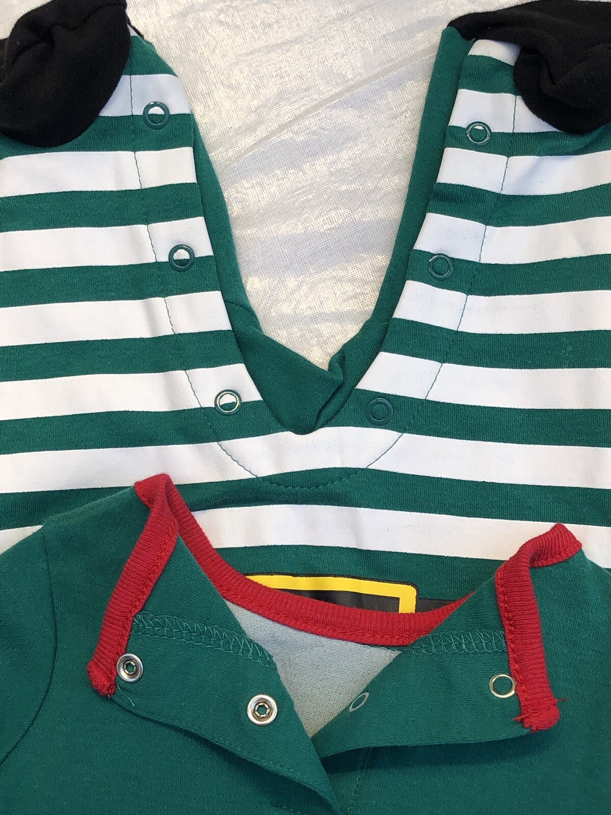 Little Wonders Christmas Baby Boy Girl Elf One Piece Outfit Sz NB BN