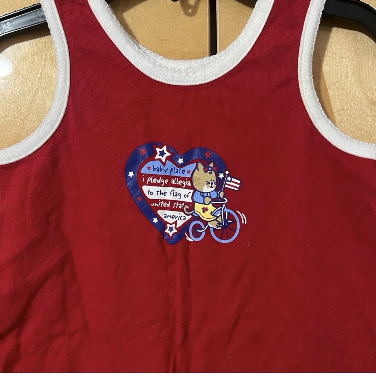 The Childrens Place Baby Girl 4TH of July Outfit 12 Months Red Patriotic