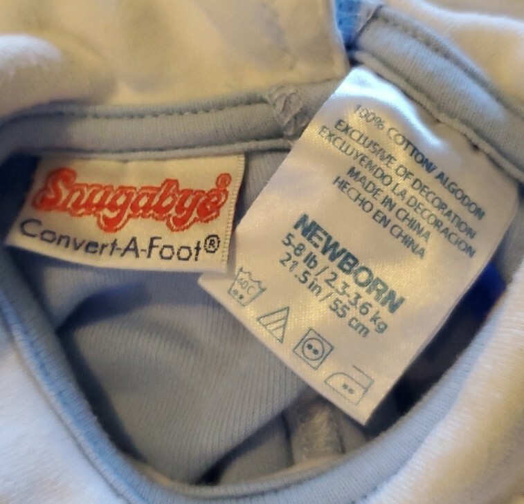 7 pc Baby Boy bundle. Many brands/sz NB-3M foot pajamas, shirts, & suit