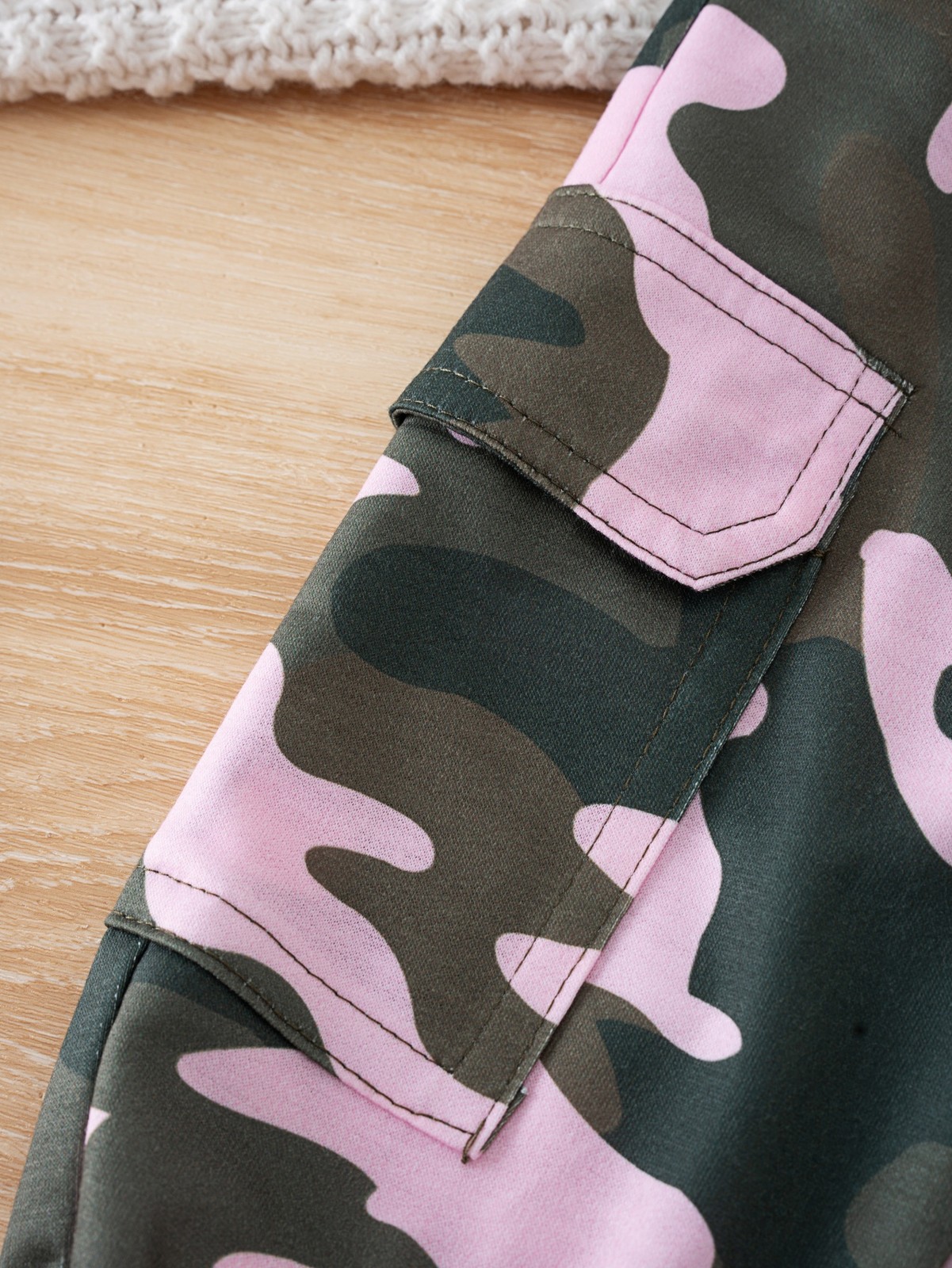 2PCS Toddler Baby Girls Halter Tops With Elastic Camo Pants Summer Outfit Set