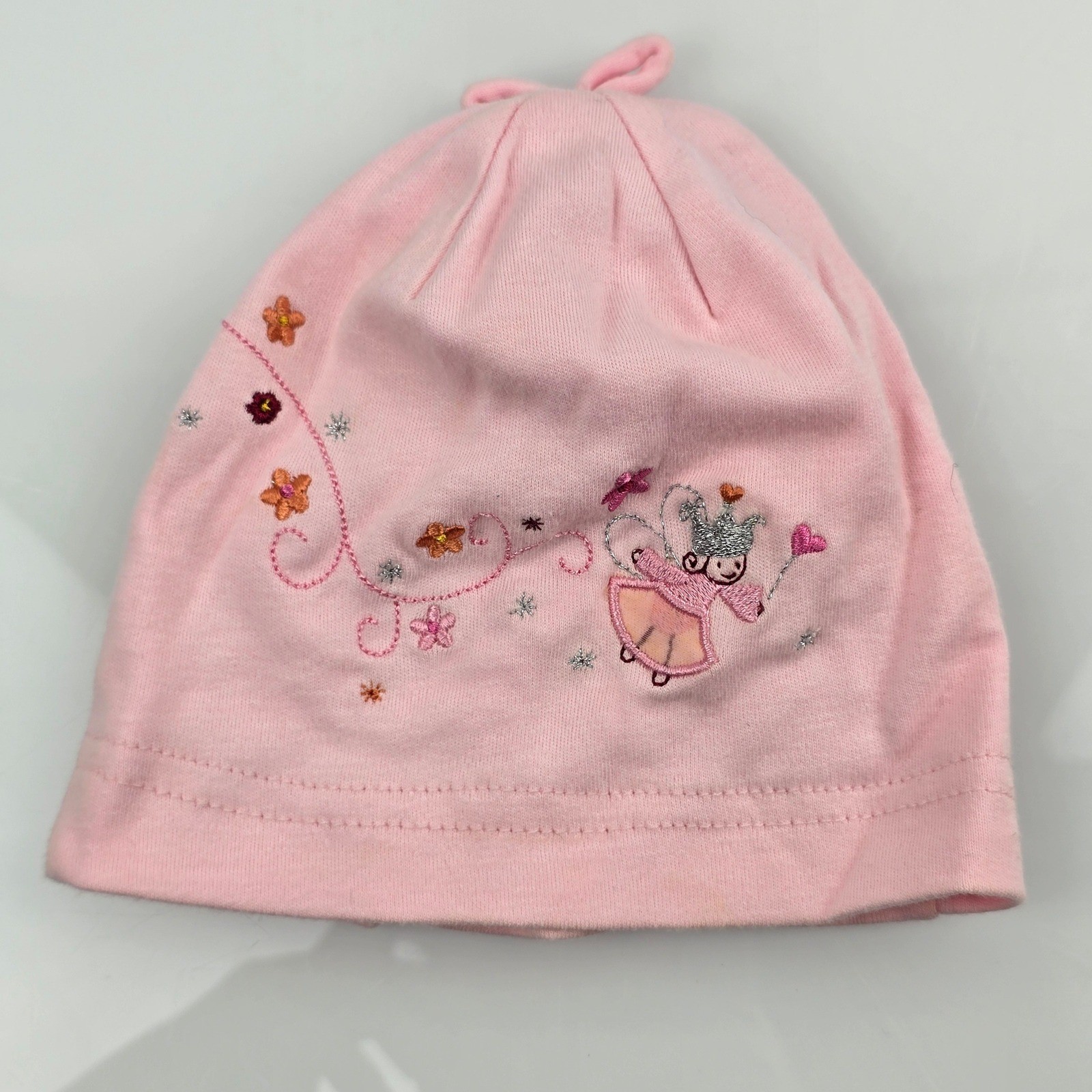 Carters Princess Baby Girl Pink Outfit Set Bodysuit Dress Hat Bib 0-3 Months Y2K