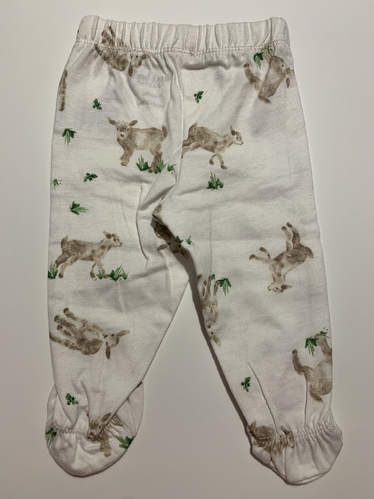 NEW Burt’s Bees Baby 3-Piece Organic Cotton Take Me Home Set Size Preemie Goat