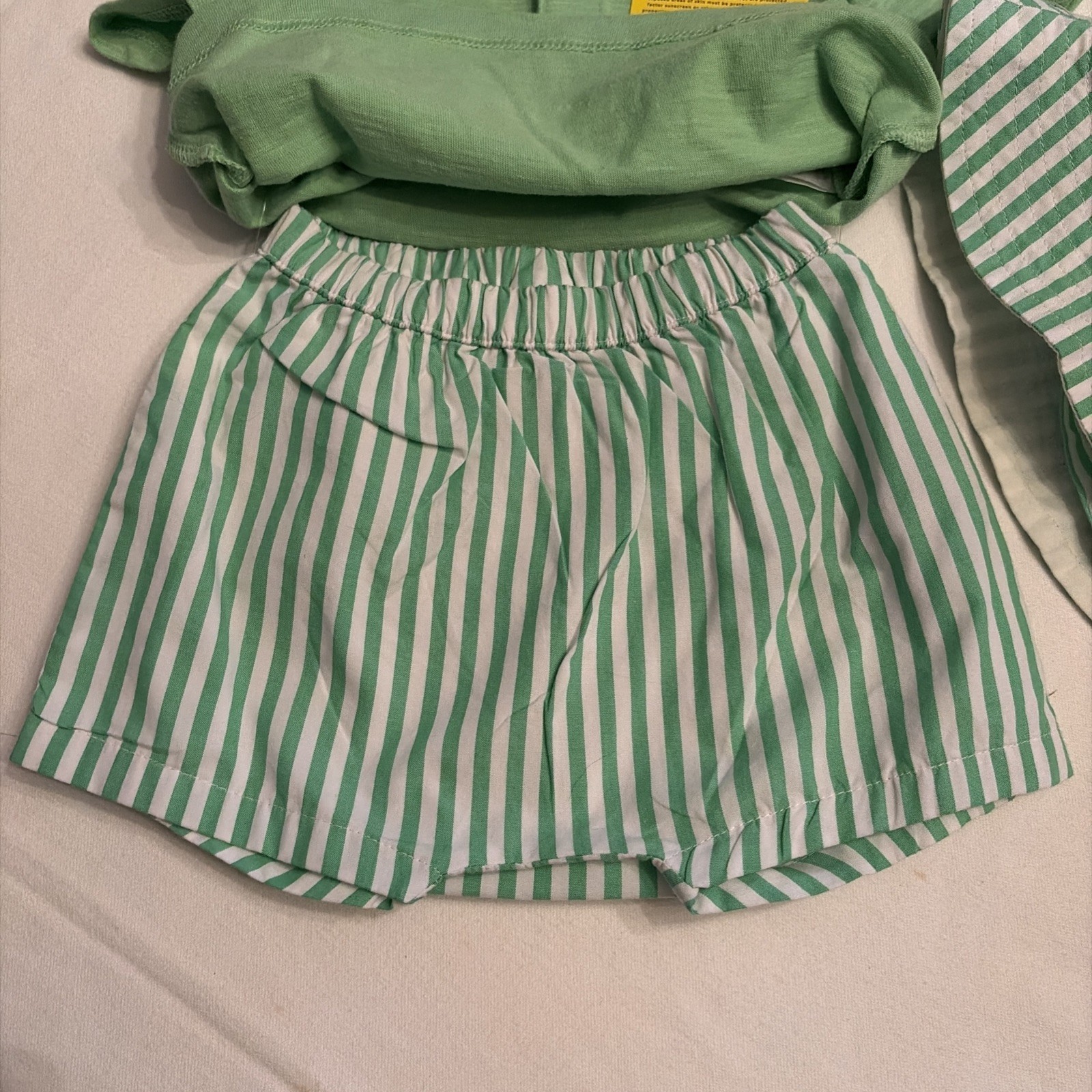 Baby Gap Boy 3 Piece Set Green Tree Frog SZ 0-3 Mos NWT $49.95