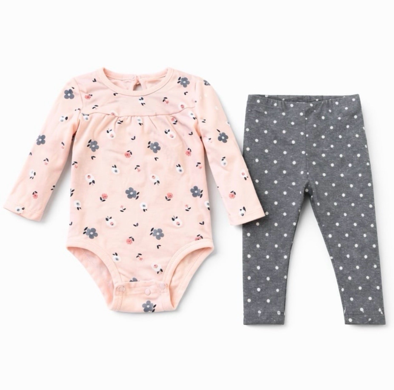 Pekkle Baby Girl 2PC Outfit Set 12M EUC