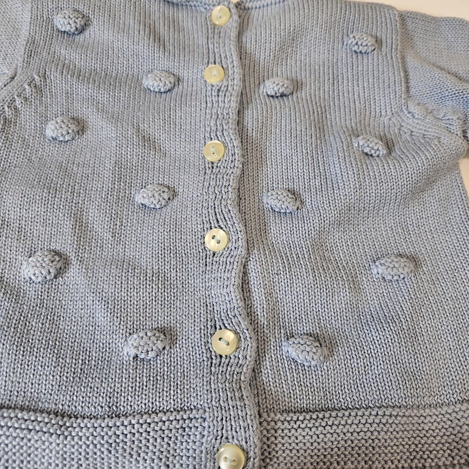 Carmina Baby Boy 2-piece knit outfit 6 months Easter Wedding Special Occasions