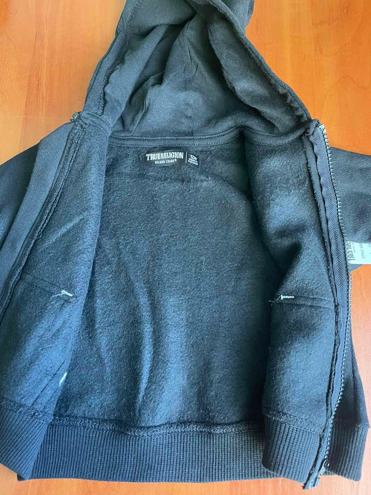 True Religion Toddler Boys Hooded Shirt Joggers Pants 12 Months Sweatpants 2 Pie