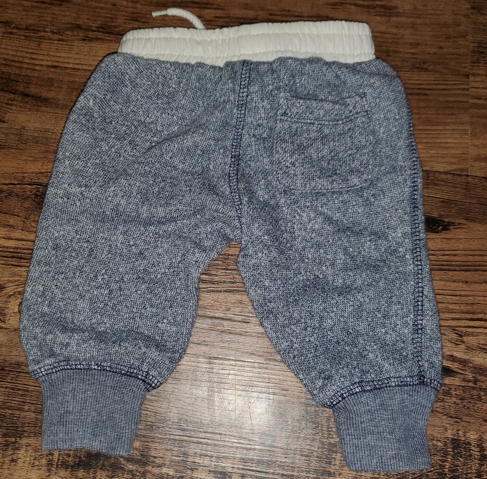 Cat & Jack Gray White Sweater Ears Baby Gap Blue Pants Joggers 3-6 months *W24