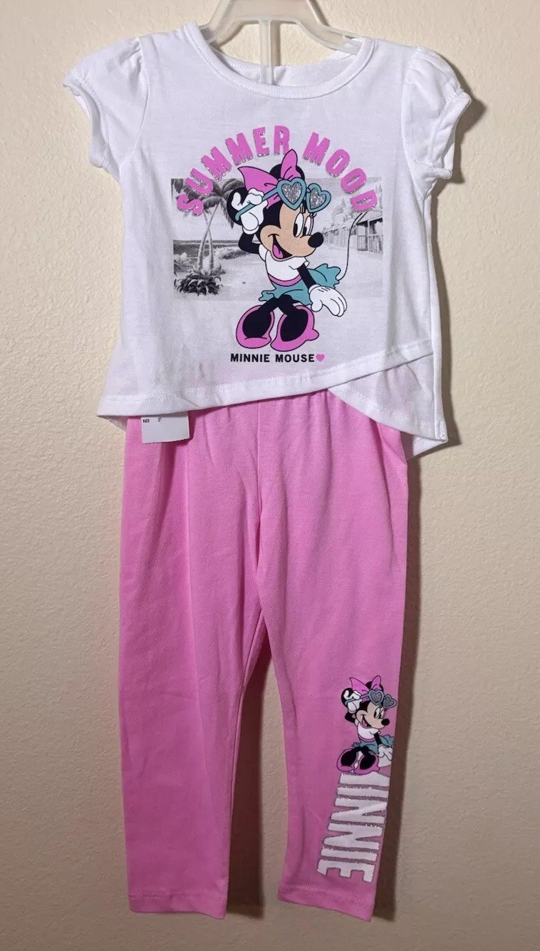 Girls Minnie Mouse 2 Piece Set