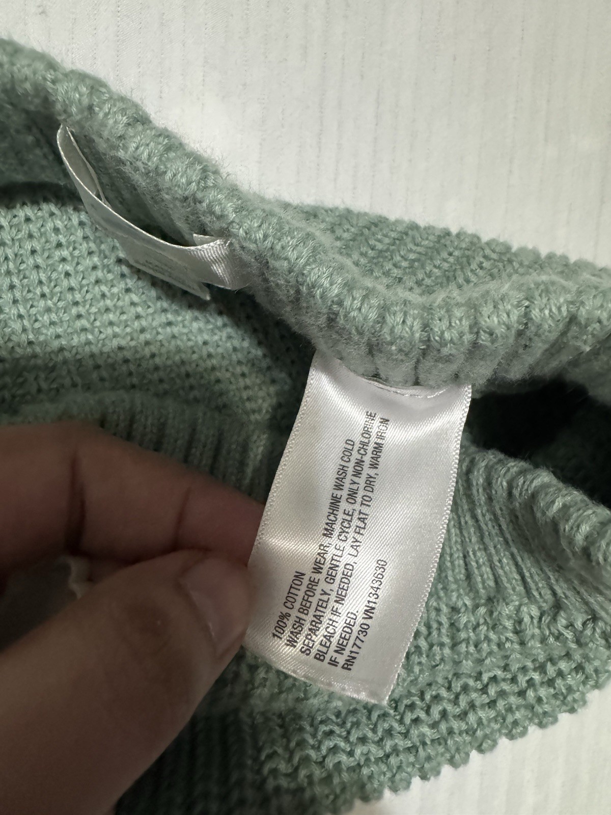 Cloud Island 0-3M 100% Cotton Green Knit Sweater & Shorts Set Hello World