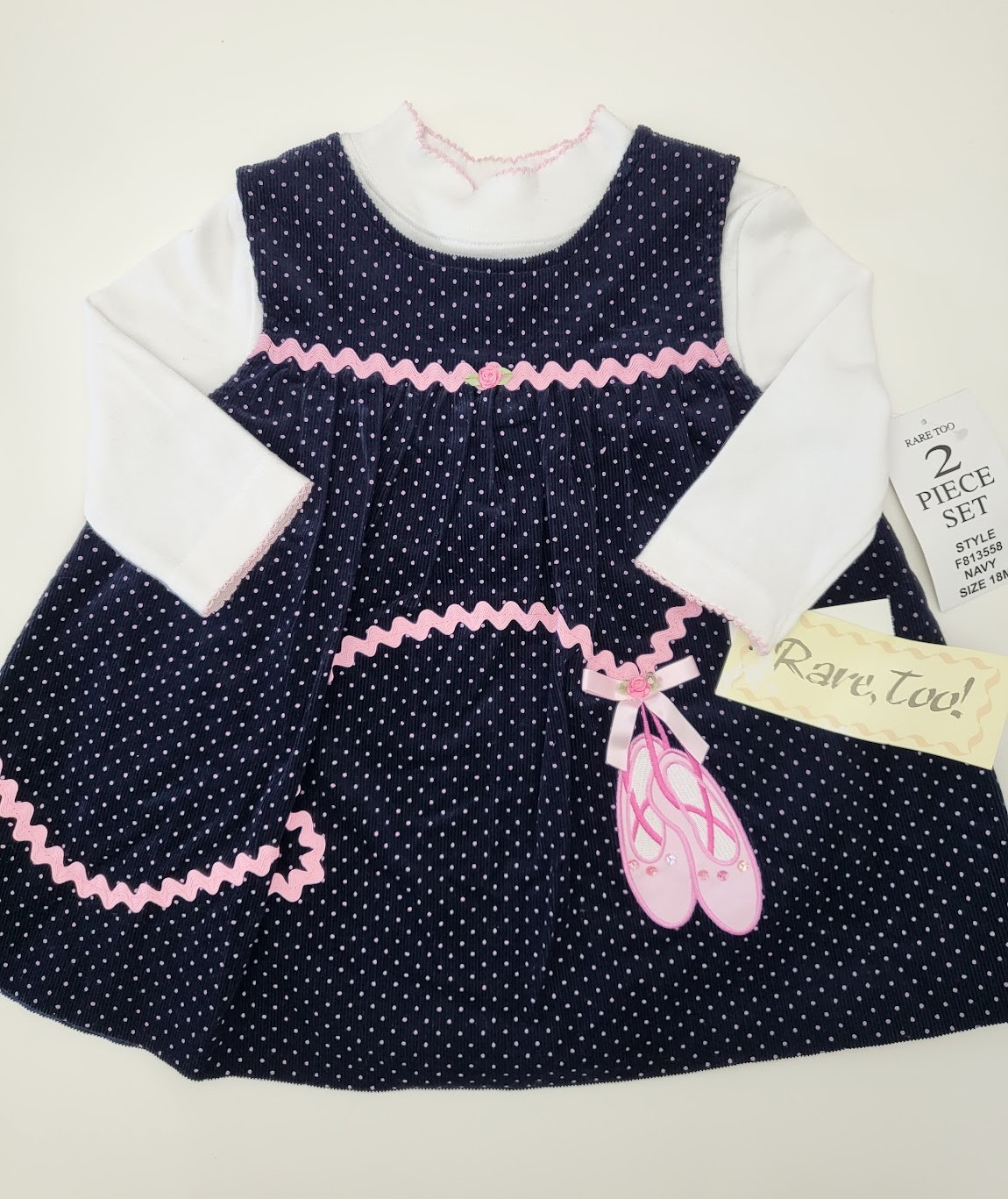 NEW Rare, too! 2-Piece Set Ballet, Baby Girl, 18 months