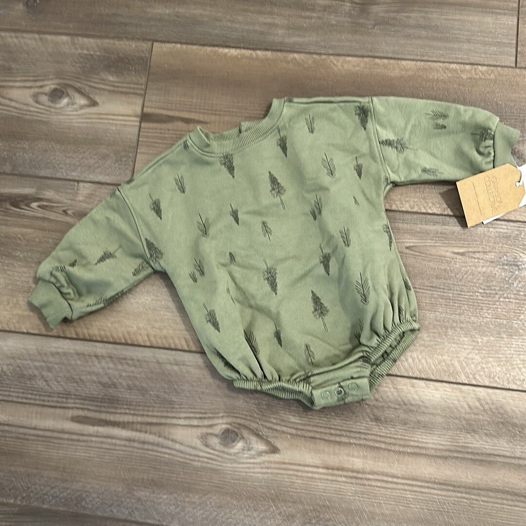 Grayson Collective Baby Bubble Long Sleeve Romper Newborn NWT