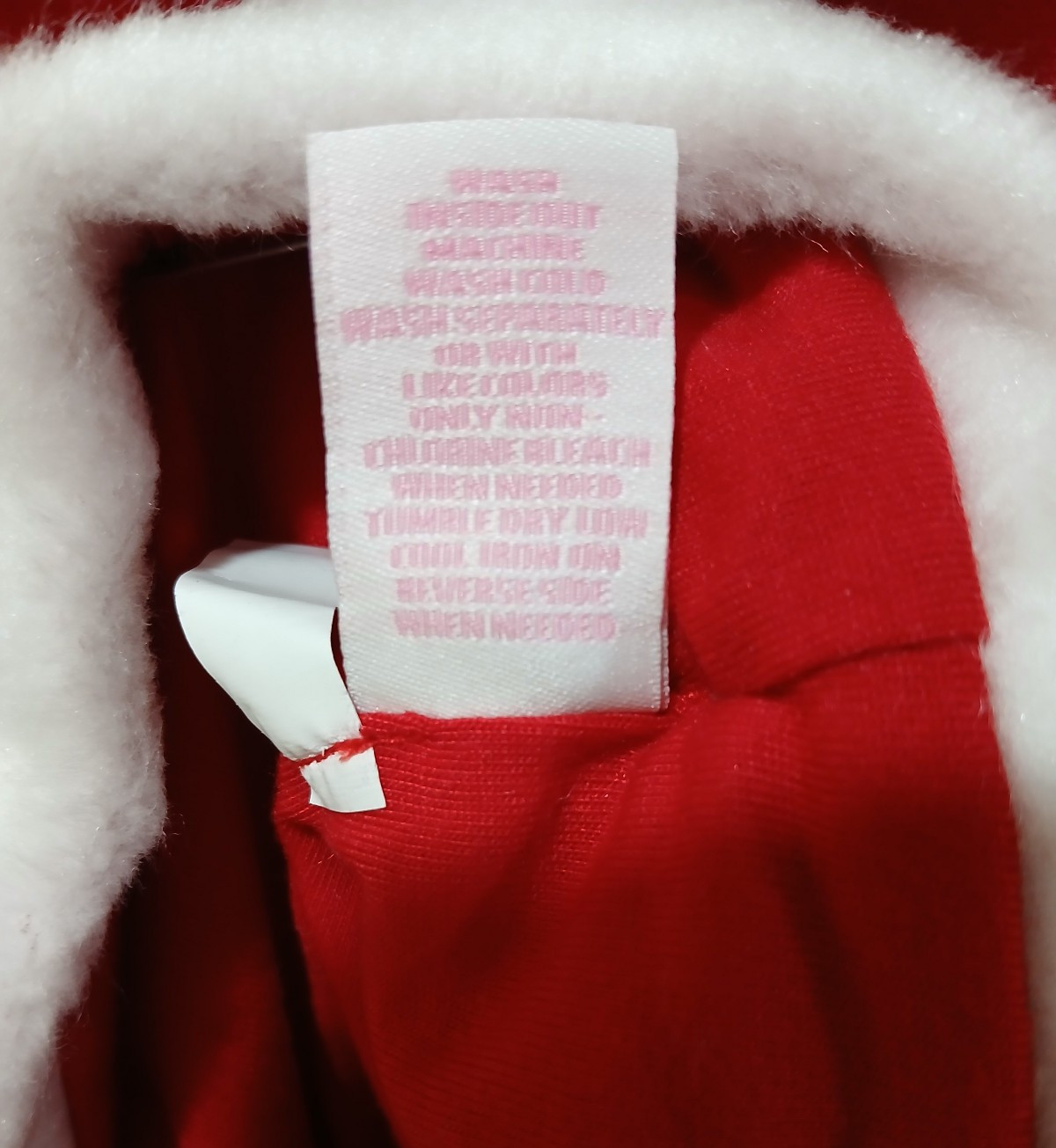 Cuddle Bear 3pc Christmas Set: Red w/White Faux Fur Dress/Top, Pants, Hat, 18 mo