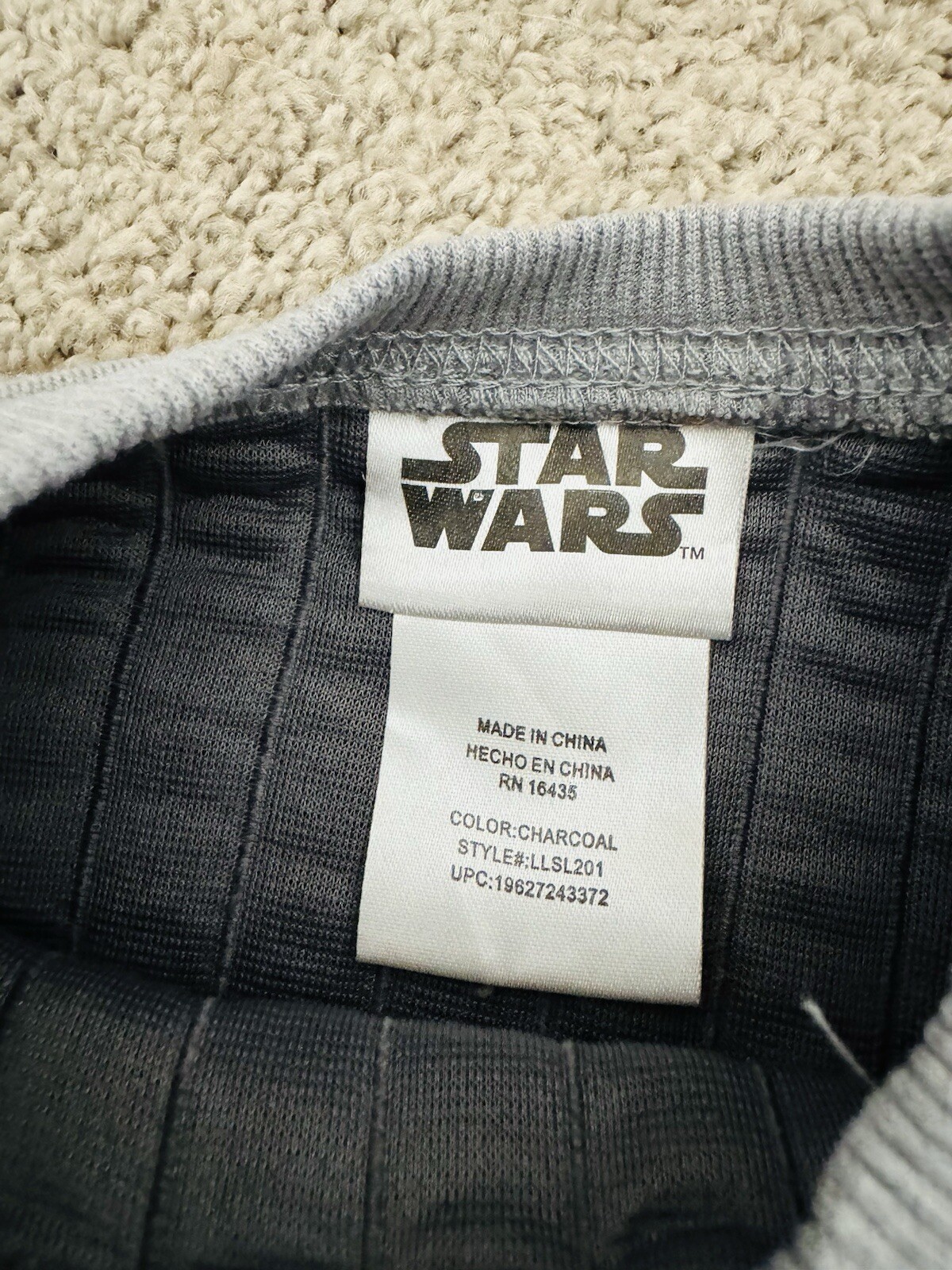 Star Wars Baby Boy Quilted Jogger Set, Size 0/3 Months